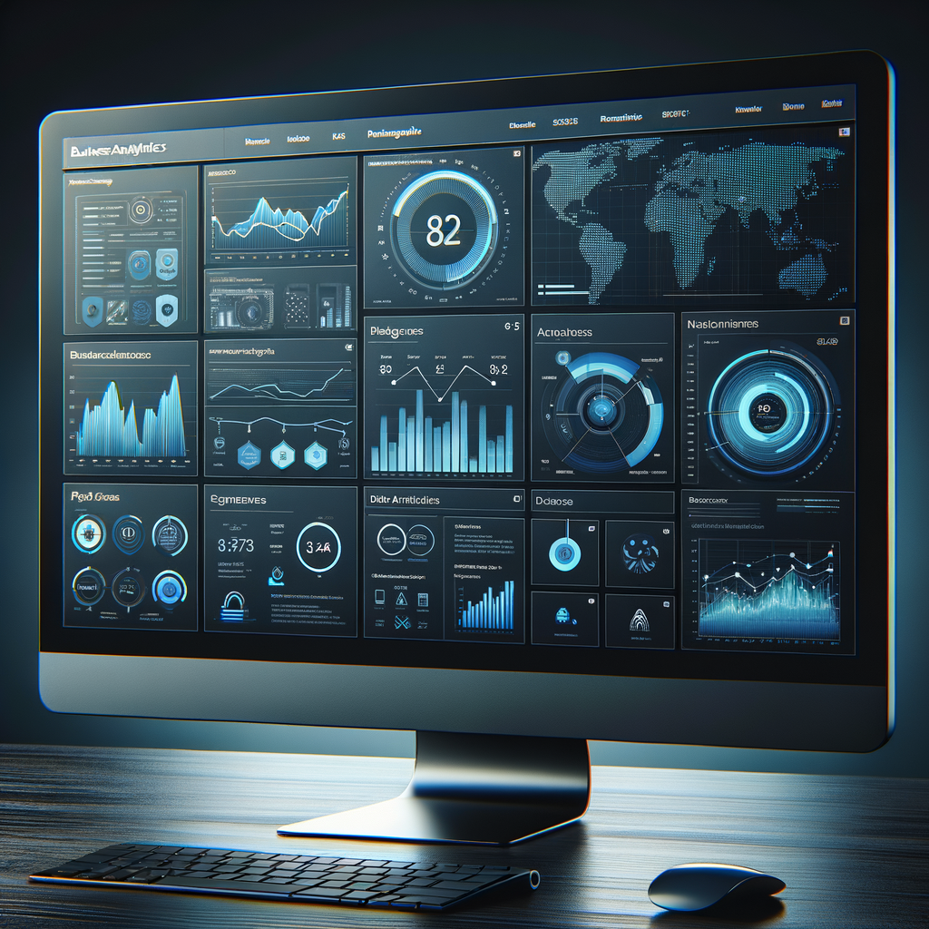 Business dashboard design