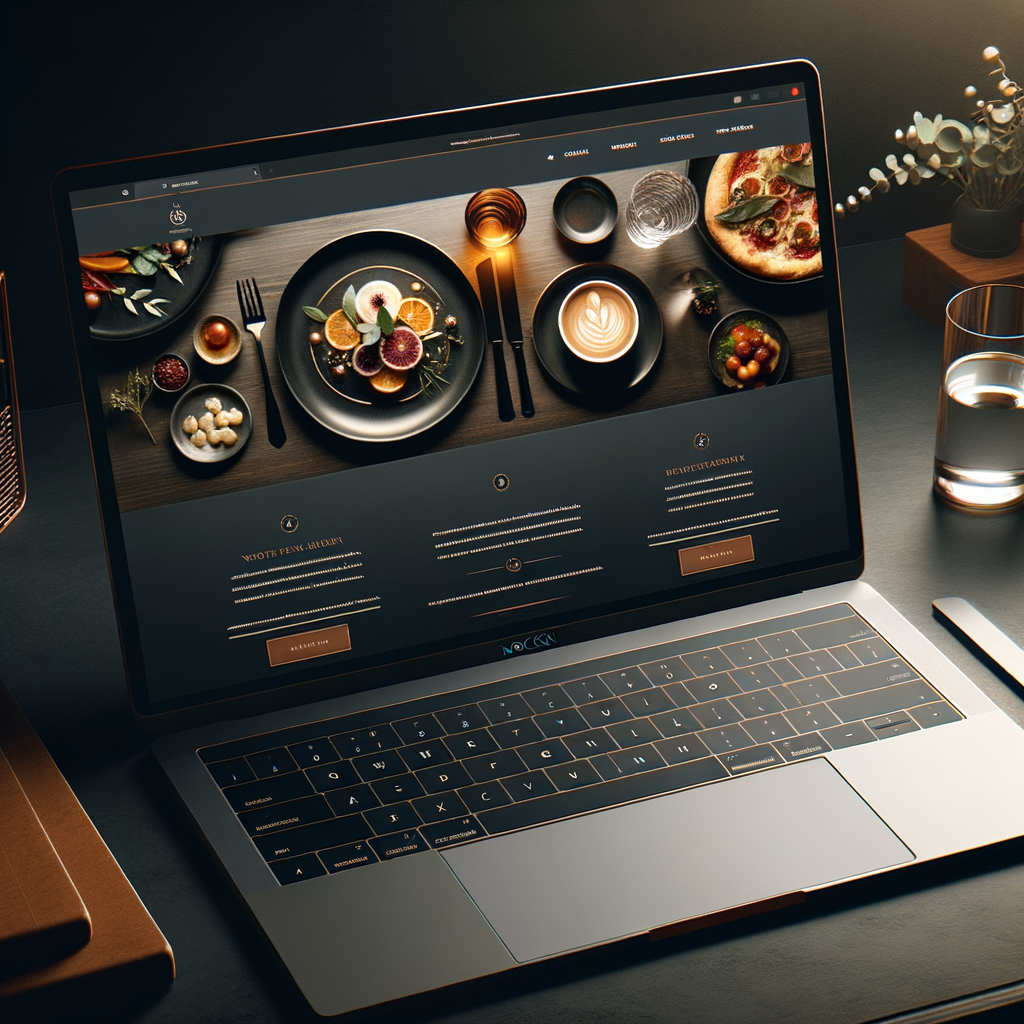 Restaurant website design